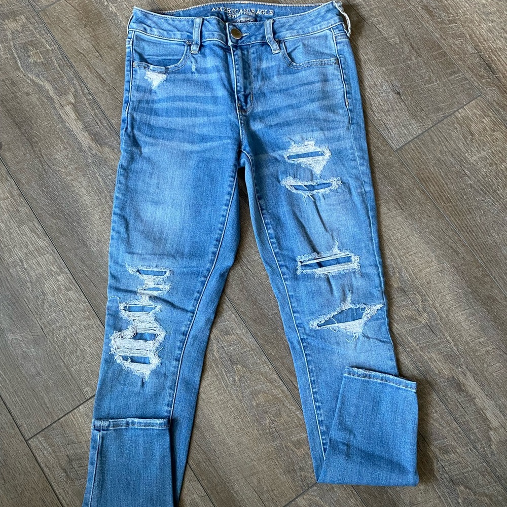 American Eagle Ripped Jeans